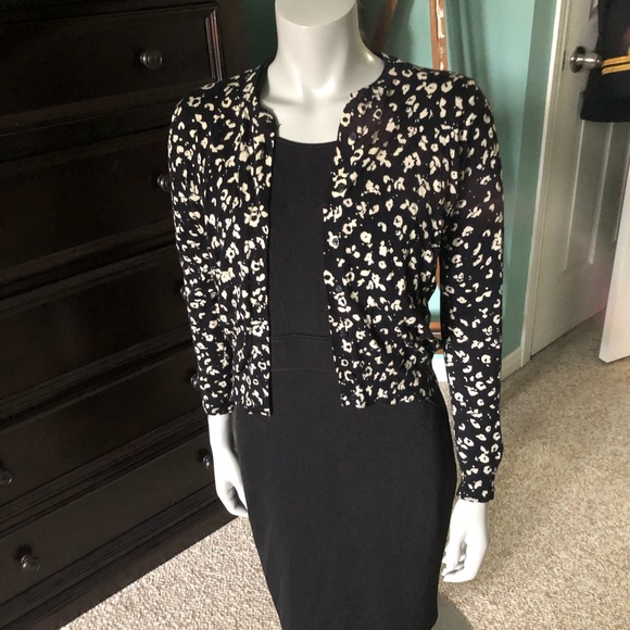 Leopard print stretch cartigan - Picture 2 of 6